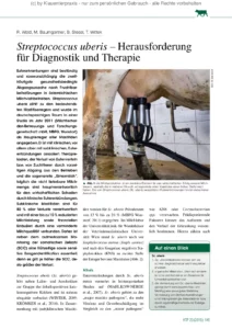 Streptococcus uberis – Herausforderung für Diagnostik und Therapie