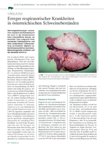 Untersuchungen zum Eintrag von Salmonellen in bayerische Schweinebestände