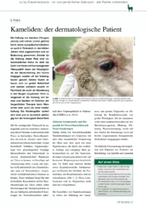 Kameliden: der dermatologische Patient