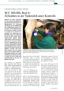SCC 400.000, Beat it! Zellzahlen in der Tankmilch unter Kontrolle