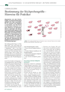 Bestimmung der Stichprobengröße – Hinweise für Praktiker