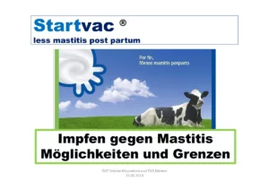 Vortrag: Impfen gegen Mastitis – Möglichkeiten und Grenzen