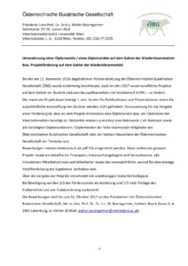 Unterstützung einer Diplomandin / eines Diplomanden auf dem Gebiet der Wiederkäuermedizin bzw. Projektförderung auf dem Gebiet der Wiederkäuermedizin